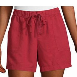 Liz Claiborne Drawstring Tie Shorts